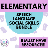 Elementary Speech, Language, and Social Skills Bundle | Mu