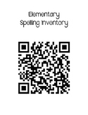 Word Study (Words Their Way) Spelling Inventory QR Code