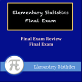 Elementary Statistics Final Exam