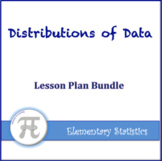 Distributions of Data Lesson Plan Bundle