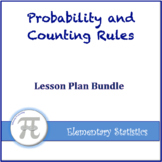 Probability and Counting Rules Lesson Plan Bundle