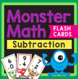 Elementary Subtraction Flash Cards - Math Facts