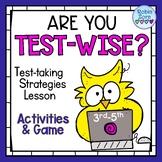 Elementary Test Taking Strategies/Test Anxiety LESSON PLAN 