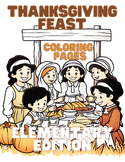 Elementary Thanksgiving Feast Coloring Pages - Emergency S
