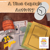 Elementary Time Capsule Activity - Print and Go - Homescho
