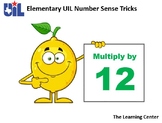 Elementary UIL Number Sense - Multiply by 12 Intro