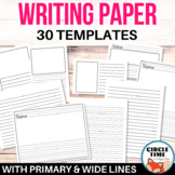 Elementary Writing Paper Primary Lined Paper w/ Picture Bo