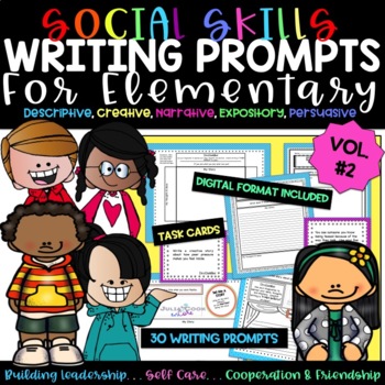 Elementary Writing Prompts by Julia Cook enCore | TPT