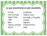 Non Fiction Text Features - SPANISH