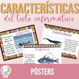 Elementos del texto informativo Posters