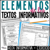 Características del texto informativo - Spanish Text Featu