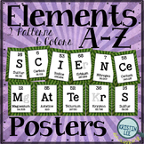 Elements A-Z Posters - "Science Matters"