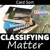 Elements Compounds and Mixtures Card Sort Activity