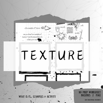 Preview of Elements Of Art - Texture