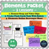Elements Worksheets Periodic Table Packet NGSS MS-PS1 TEKS 6.5A