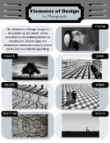 Elements & Principles of Design for Photography Cheat Sheet