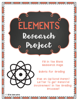 Preview of Elements Research Writing Assignment