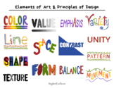 Elements and Principles of Art for Room Display