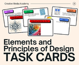 Elements and Principles of Design Task Cards