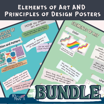 Elements of Art AND Principles of Design | Elementary | Visual Art