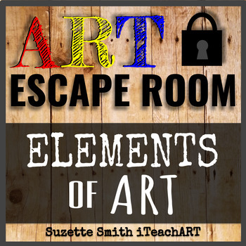 Preview of Elements of Art Escape Room