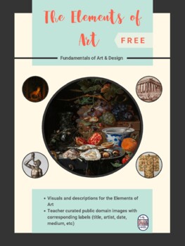 Preview of Elements of Art - Free Resource