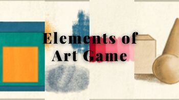 Preview of Elements of Art Game