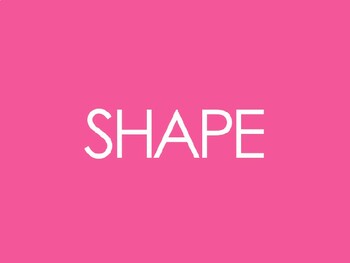 Elements of Art - Lesson 2: Shape - Powerpoint by The Jesmore Store