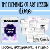 Elements of Art Lesson: LINE - Zentangles Task (Visual Arts)