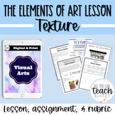 Elements of Art Lesson- Texture - Where the Wild Things Ar
