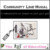 Elements of Art Line Mural