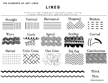 Elements of Art: Lines (Pumpkins) by 2teachandinspire | TPT