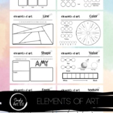 Elements of Art Packet