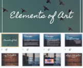 Elements of Art Photography Project Using Google Slides