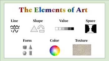 Elements of Art Poster by Kenia Rucoba | TPT