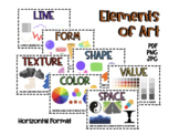 Elements of Art Poster Set