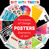 Elements of Art Posters and Principles of Design Posters -