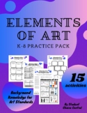 Elements of Art - Practice Pack