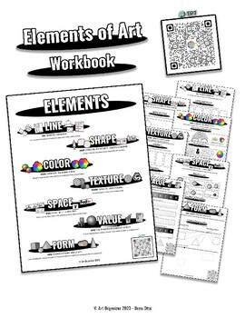 Preview of Elements of Art Workbook [8.5x11]