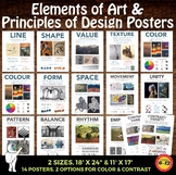 Elements of Art and Principles of Design Posters - 14 Post