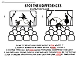 Elements of Dance: Spot The Different Game Worksheet