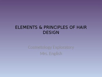 Preview of Elements of Design