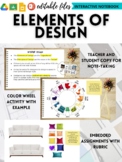 Elements of Design Interactive Notebook