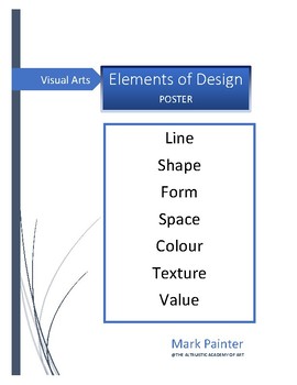 Preview of Elements of Design: poster