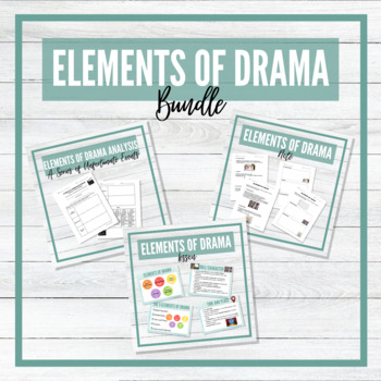 Preview of Elements of Drama - BUNDLE!