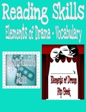 Elements of Drama Flip Book - Vocabulary