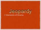 Elements of Drama Jeopardy