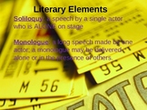 Elements of Drama Powerpoint--34 Slides