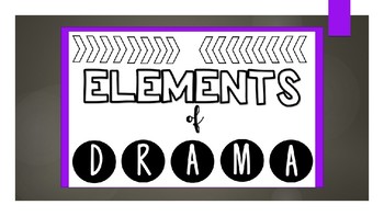 Preview of Elements of Drama Powerpoint