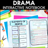 Elements of Drama - Reading Interactive Notebook with Samp